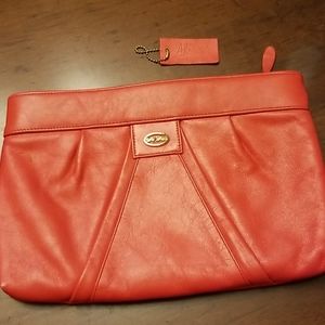 Vintage Alicia Red Leather Bag